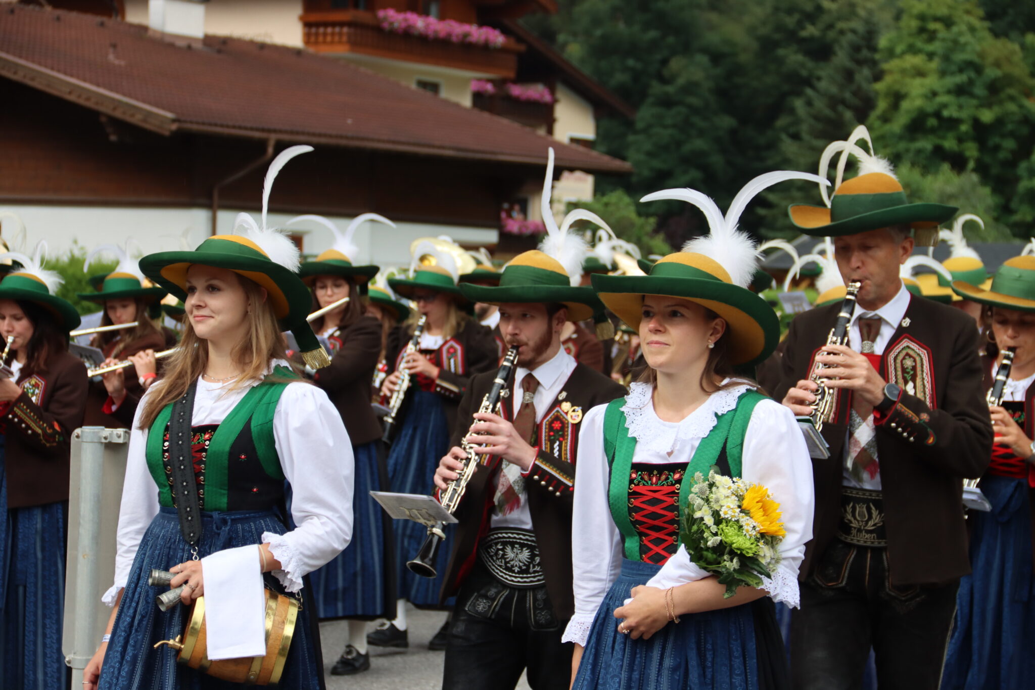 Ankündigung Ausflug nach Mieders Musikkapelle Huben